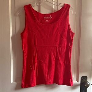 3/$25 Hanes Women's Bright Red Sleeveless Tops